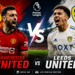 Manchester United vs Leeds United football match.
