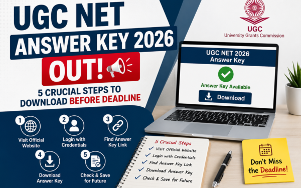 UGC NET Answer Key 2026 Out: 5 Costly Mistakes to Avoid