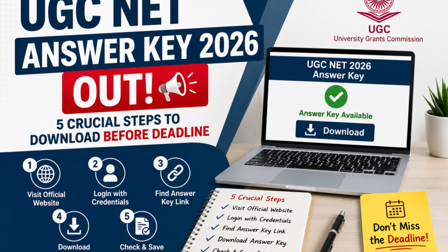 ugc net answer key 2026 download page nta official website