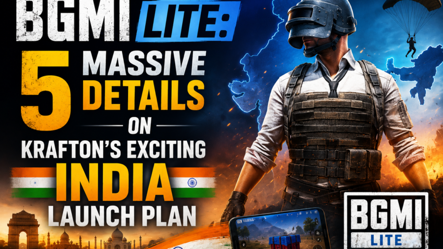 BGMI Lite announcement teaser by Krafton India for 2026 launch