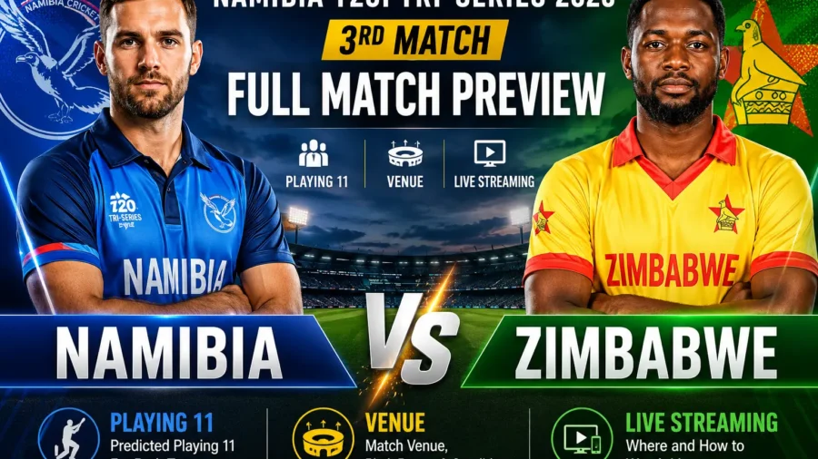 Namibia vs Zimbabwe 3rd Match