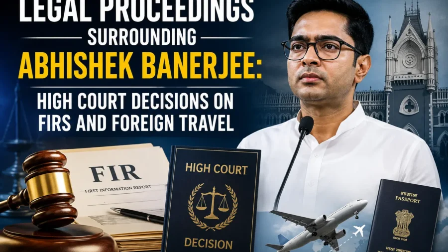 Abhishek Banerjee Legal Proceedings