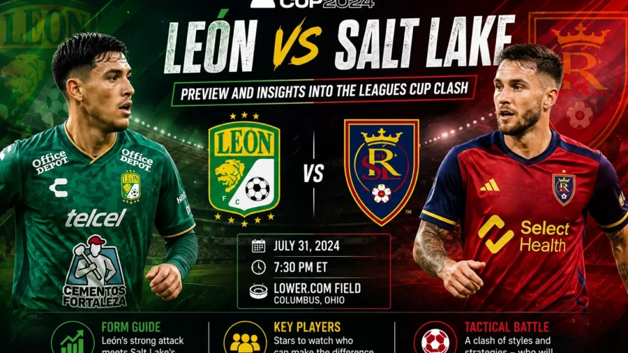 León vs Salt Lake Leagues Cup Match Preview