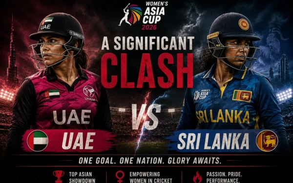 UAE Vs Sri Lanka: A Significant Clash in Women’s Asia Cup 2026
