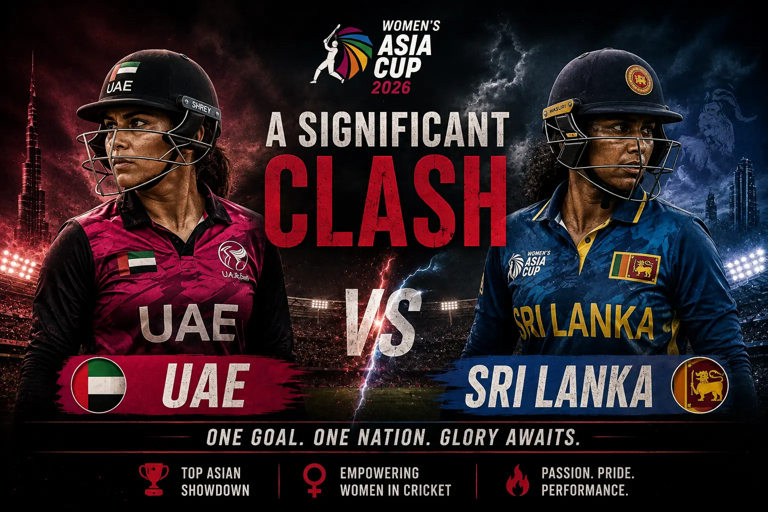 UAE Vs Sri Lanka: A Significant Clash in Women's Asia Cup 2026