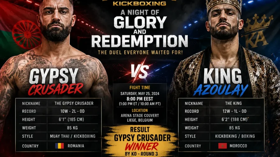 Gypsy Crusader vs King Azoulay