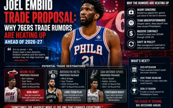 Joel Embiid Trade Proposal: Why 76ers Trade Rumors Are Heating Up Ahead of 2026-27