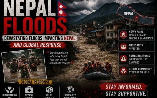 Nepal floods: Devastating Floods Impacting Nepal and Global Response