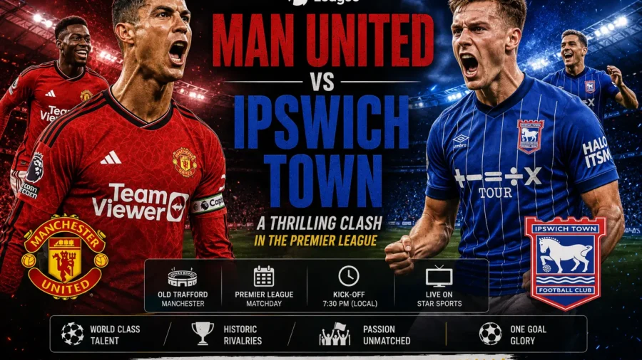 MAN UNITED VS IPSWICH TOWN