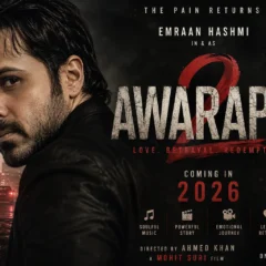 Awarapan 2 poster, Emraan Hashmi new movie, Awarapan 2 release date 2026, official-style Bollywood action drama poster.