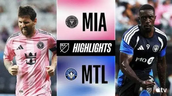 INTER MIAMI VS CF MONTRÉAL Standings