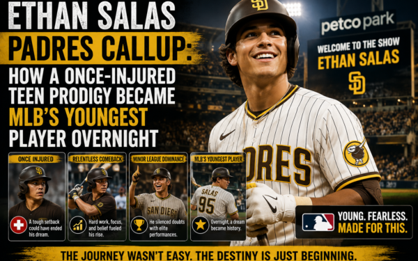 Ethan Salas Padres Callup: How a Once-Injured Teen Prodigy Became MLB’s Youngest Player Overnight