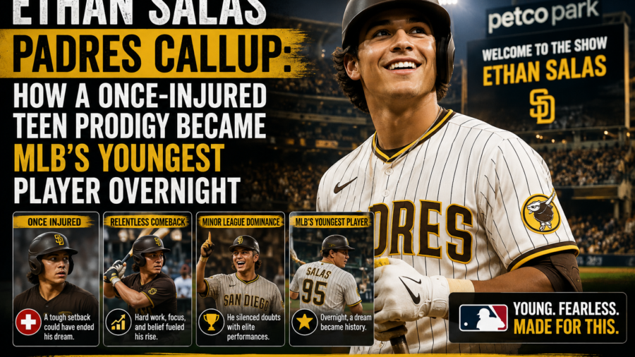 Ethan Salas Padres callup