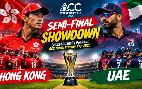 Hong Kong vs UAE Semi-Final Showdown: Cricket Intensity Peaks at ACC Men’s Premier Cup 2026
