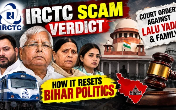 IRCTC Scam Case: Court Frames Charges Against Lalu Yadav, Rabri Devi & Tejashwi Yadav