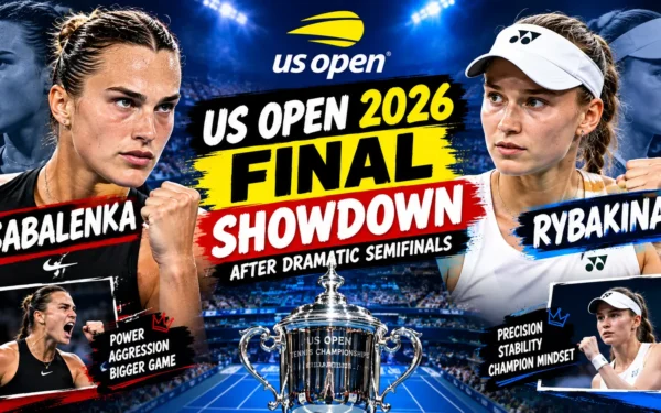 US Open Tennis 2026: Sabalenka vs Rybakina Championship Showdown After Dramatic Semifinals