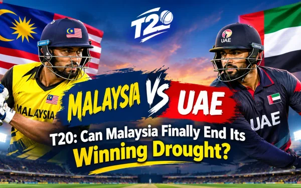 Malaysia vs UAE T20: Can Malaysia Finally End Its Winning Drought?