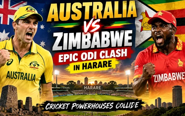 Australia vs Zimbabwe