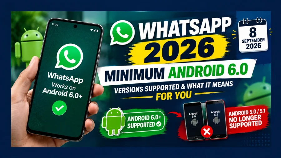 WhatsApp supported Android versions