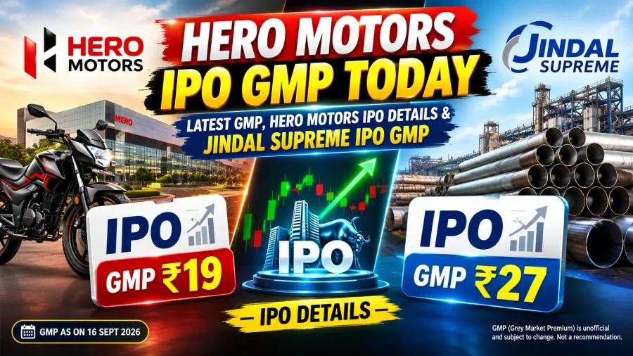 Hero Motors IPO GMP Today