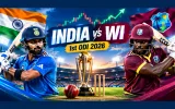 India vs West Indies 1st ODI 2026