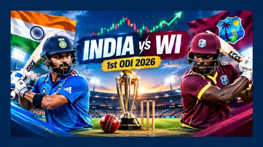 India vs West Indies 1st ODI 2026