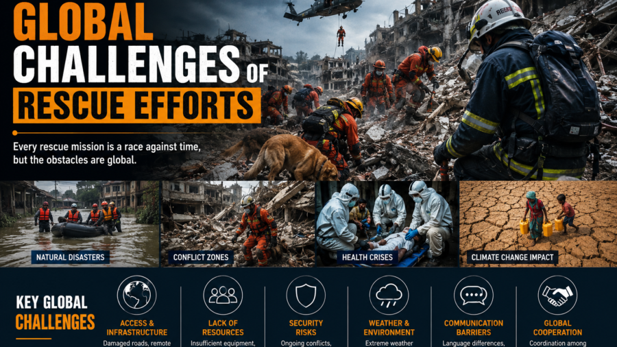 Global Challenges of Rescue Efforts