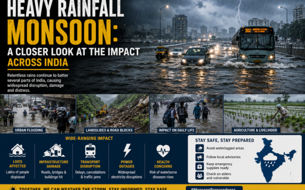 Heavy Monsoon Rains in India: What’s Happening Across the Country?