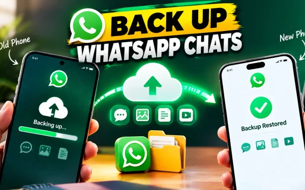 How to Back Up WhatsApp Chats Before Changing Phones