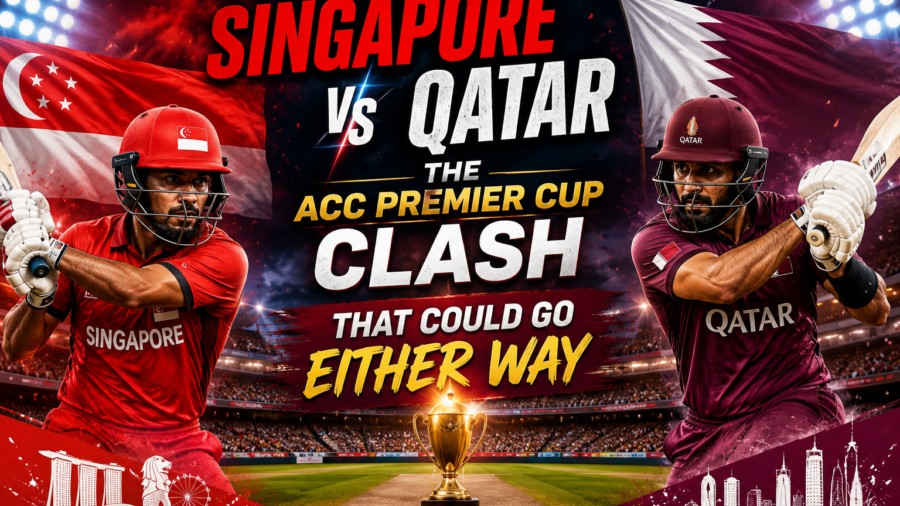 Singapore vs Qatar acc premier cup