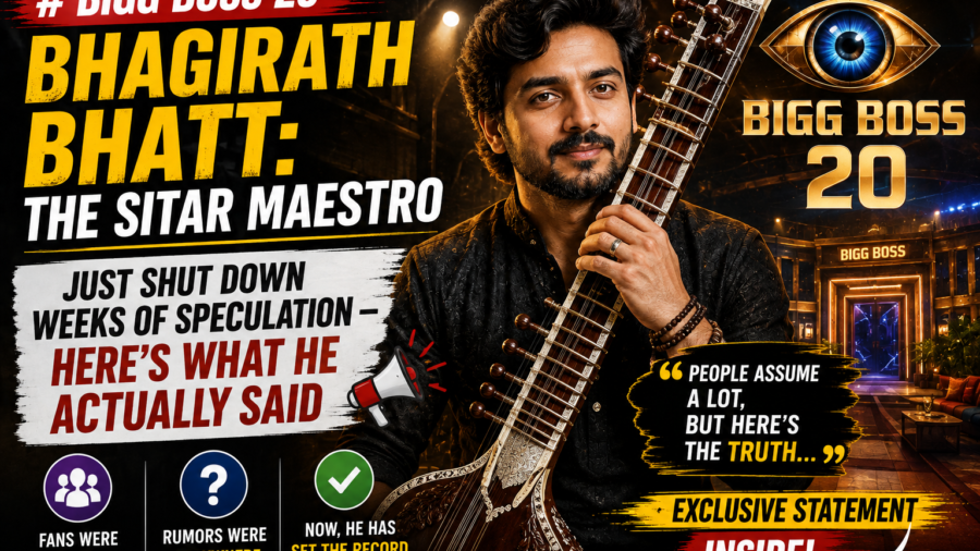 Bigg Boss 20 Bhagirath Bhatt