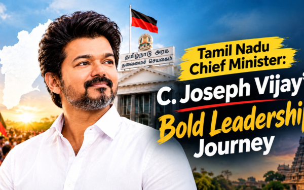 Tamil Nadu Chief Minister: C. Joseph Vijay’s Bold Leadership Journey