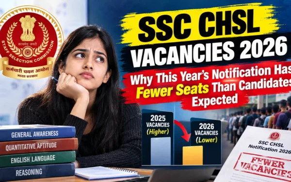 SSC CHSL 2026 Vacancies: Fewer Seats Than Expected — What Happened?