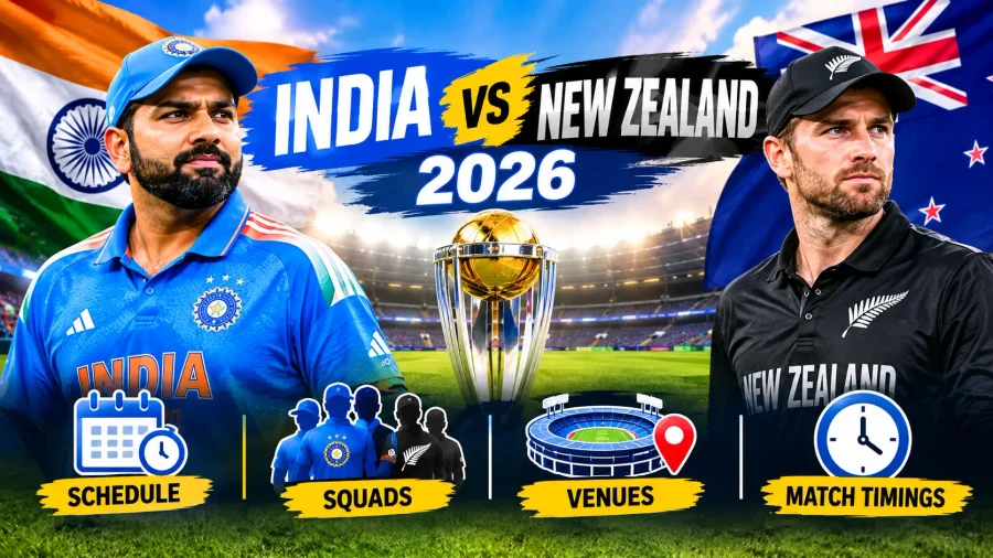 India vs New Zealand 2026