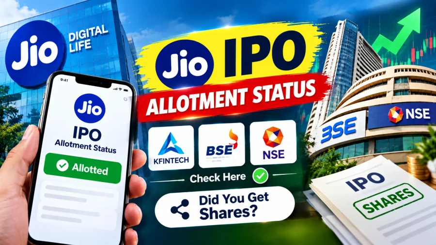 Jio IPO Allotment Status