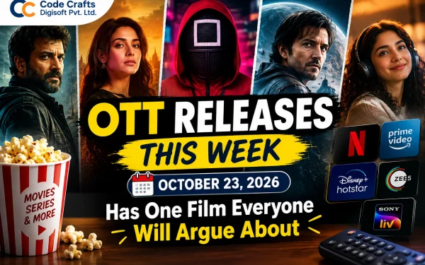 OTT Releases This Week: 8 New Movies and Shows on Netflix, Prime Video, JioHotstar and ZEE5