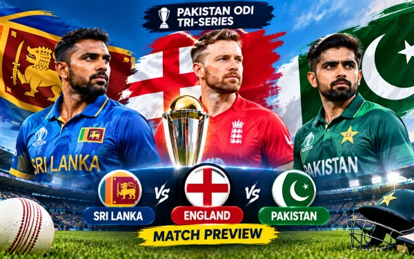 Sri Lanka vs England: Pakistan ODI Tri-Series Match Preview