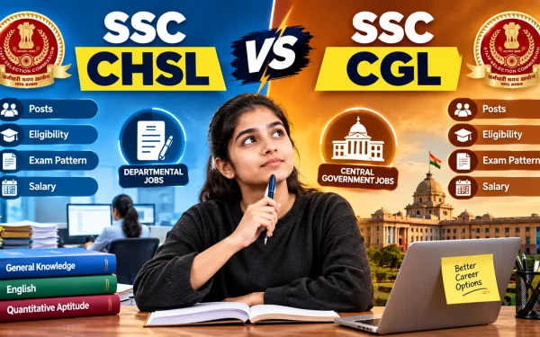 SSC CHSL vs SSC CGL: What’s the Difference?