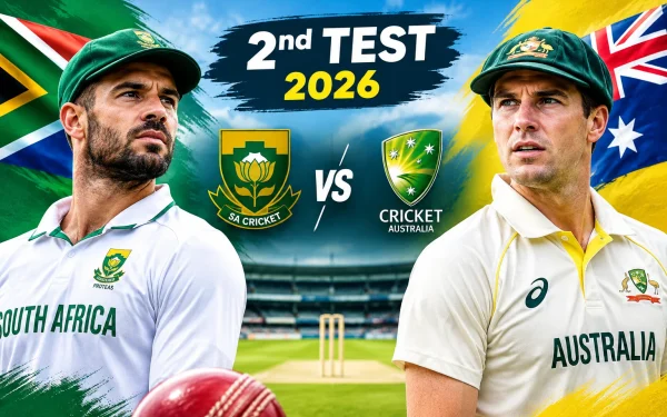 South Africa vs Australia 2nd Test 2026: Match Preview & Key Players