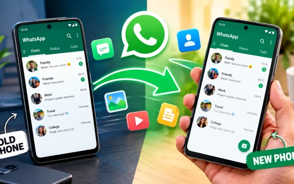 How to Transfer WhatsApp Chats to a New Android Phone
